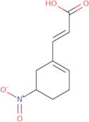 (E)-3-(5-Nitrocyclohex-1-en-1-yl)acrylic acid