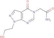 2-[1-(2-Hydroxyethyl)-4-oxo-1,4-dihydro-5H-pyrazolo[3,4-d]pyrimidin-5-yl]acetamide