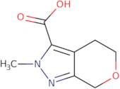 2-Methyl-2H,4H,5H,7H-pyrano[3,4-c]pyrazole-3-carboxylic acid