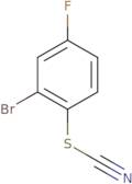 2-Bromo-4-fluorophenylthiocyanate