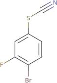 4-Bromo-3-fluorophenylthiocyanate