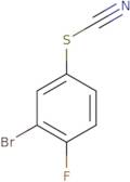 3-Bromo-4-fluorophenylthiocyanate