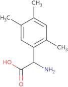 2-Amino-2-(2,4,5-trimethylphenyl)acetic acid