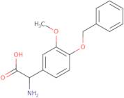 2-Amino-2-(4-benzyloxy-3-methoxyphenyl)acetic acid