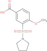 4-Methoxy-3-(pyrrolidine-1-sulfonyl)benzoic acid