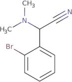 (2-Bromophenyl)(dimethylamino)acetonitrile