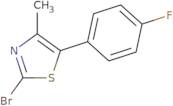 2-Bromo-5-(4-fluorophenyl)-4-methylthiazole