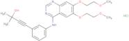4-(3-((6,7-Bis(2-methoxyethoxy)quinazolin-4-yl)amino)phenyl)-2-methylbut-3-yn-2-ol hydrochloride