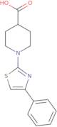 1-(4-Phenylthiazol-2-yl)piperidine-4-carboxylic acid