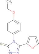 4-(4-Ethoxyphenyl)-5-(furan-2-yl)-4H-1,2,4-triazole-3-thiol