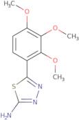 5-(2,3,4-Trimethoxy-phenyl)-[1,3,4]thiadiazol-2-ylamine