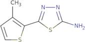 5-(3-Methylthiophen-2-yl)-1,3,4-thiadiazol-2-amine