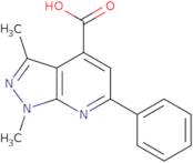 1,3-Dimethyl-6-phenyl-1H-pyrazolo[3,4-b]pyridine-4-carboxylic acid