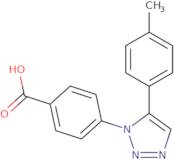 4-[5-(4-Methylphenyl)-1H-1,2,3-triazol-1-yl]benzoic acid