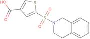 5-(1,2,3,4-Tetrahydroisoquinoline-2-sulfonyl)thiophene-3-carboxylic acid