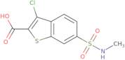 3-Chloro-6-[(methylamino)sulfonyl]-1-benzothiophene-2-carboxylic acid