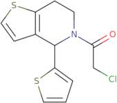 2-Chloro-1-[4-(thiophen-2-yl)-4H,5H,6H,7H-thieno[3,2-c]pyridin-5-yl]ethan-1-one