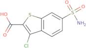 6-(Aminosulfonyl)-3-chloro-1-benzothiophene-2-carboxylic acid