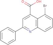 5-Bromo-2-phenylquinoline-4-carboxylic acid