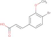 4-Bromo-3-methoxycinnamic acid