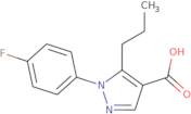 1-(4-Fluorophenyl)-5-propyl-1H-pyrazole-4-carboxylic acid