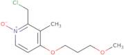 2-(Chloromethyl)-4-(3-methoxypropoxy)-3-methylpyridine 1-oxide