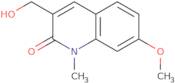 3-(Hydroxymethyl)-7-methoxy-1-methylquinolin-2(1H)-one