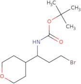 1-(Boc-amino)-3-bromo-1-(4-tetrahydropyranyl)propane