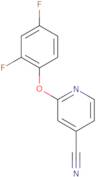 2-(2,4-Difluorophenoxy)pyridine-4-carbonitrile