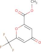 Methyl 4-oxo-6-(trifluoromethyl)pyran-2-carboxylate