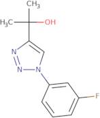 2-[1-(3-Fluoro-phenyl)-1H-[1,2,3]triazol-4-yl]-propan-2-ol