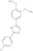 2-(4-Chloro-phenyl)-5-(3,4-dimethoxy-phenyl)-1H-imidazole