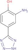 2-Amino-4-(1H-tetrazol-5-yl)phenol