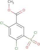 Methyl 2,4-dichloro-5-(chlorosulfonyl)benzoate