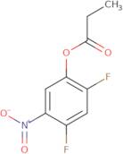 2,4-Difluoro-5-nitrophenyl propionate