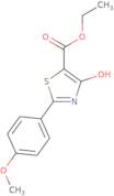 Ethyl 4-hydroxy-2-(4-methoxyphenyl)-1,3-thiazole-5-carboxylate