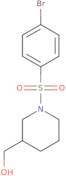 1-[(4-Bromophenyl)sulphonyl]-3-(hydroxymethyl)piperidine