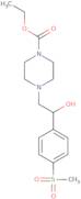 Ethyl 4-{2-hydroxy-2-[4-(methylsulphonyl)phenyl]ethyl}piperazine-1-carboxylate