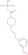 Tert-butyl 4-[2-(3-formylphenoxy)ethyl]tetrahydro-1(2H)-pyrazinecarboxylate