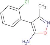 4-(2-Chlorophenyl)-3-methyl-1,2-oxazol-5-amine