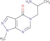 5-(2-Aminopropyl)-1-methyl-1H,4H,5H-pyrazolo[3,4-d]pyrimidin-4-one