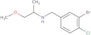 [(3-Bromo-4-chlorophenyl)methyl](1-methoxypropan-2-yl)amine