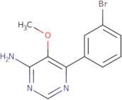 6-(3-Bromophenyl)-5-methoxypyrimidin-4-amine