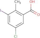 5-Chloro-3-iodo-2-methyl-benzoic acid