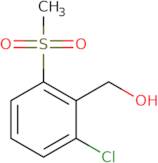 (2-Chloro-6-methanesulfonylphenyl)methanol