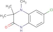 6-Chloro-3,3,4-trimethyl-1,2,3,4-tetrahydroquinoxalin-2-one