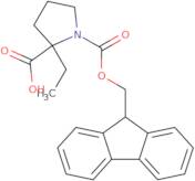 2-Ethyl-1-{[(9H-fluoren-9-yl)methoxy]carbonyl}pyrrolidine-2-carboxylic acid