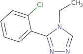 3-(2-Chlorophenyl)-4-ethyl-4H-1,2,4-triazole