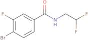 4-Bromo-N-(2,2-difluoroethyl)-3-fluorobenzamide