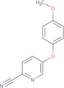 5-(4-Methoxyphenoxy)pyridine-2-carbonitrile